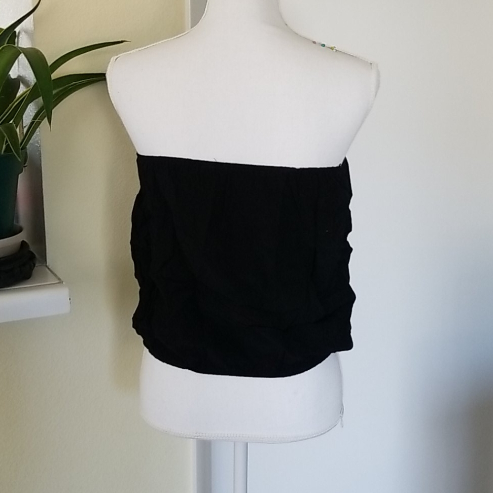 Honey Punch Black Tube Top - Picture 3 of 7